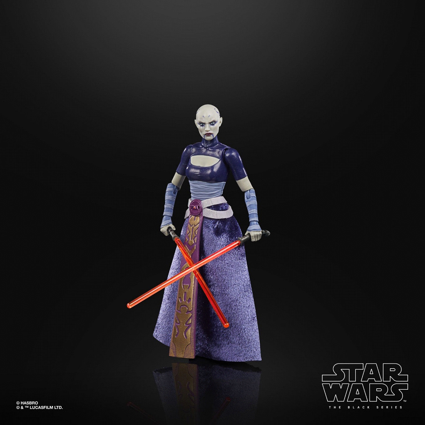 Star Wars The Black Series Asajj Ventress 6-Inch Action Figure