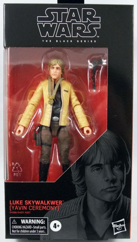 Star Wars The Black Series Luke Skywalker Yavin Ceremony 6-Inch Action Figure