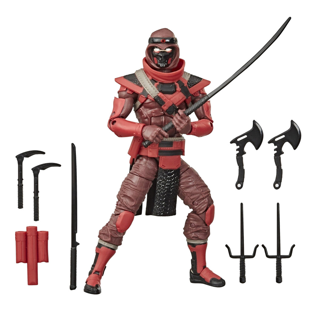 G.I. Joe Classified Series 6-Inch Red Ninja Action Figure