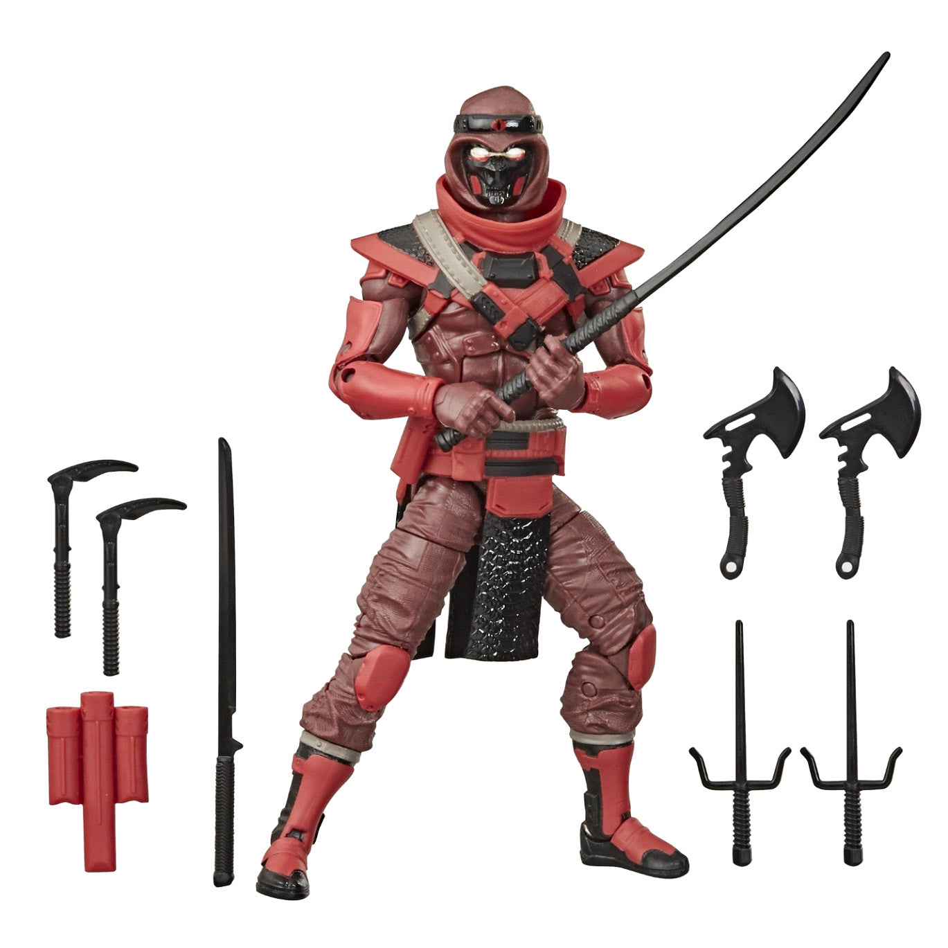 G.I. Joe Classified Series 6-Inch Red Ninja Action Figure