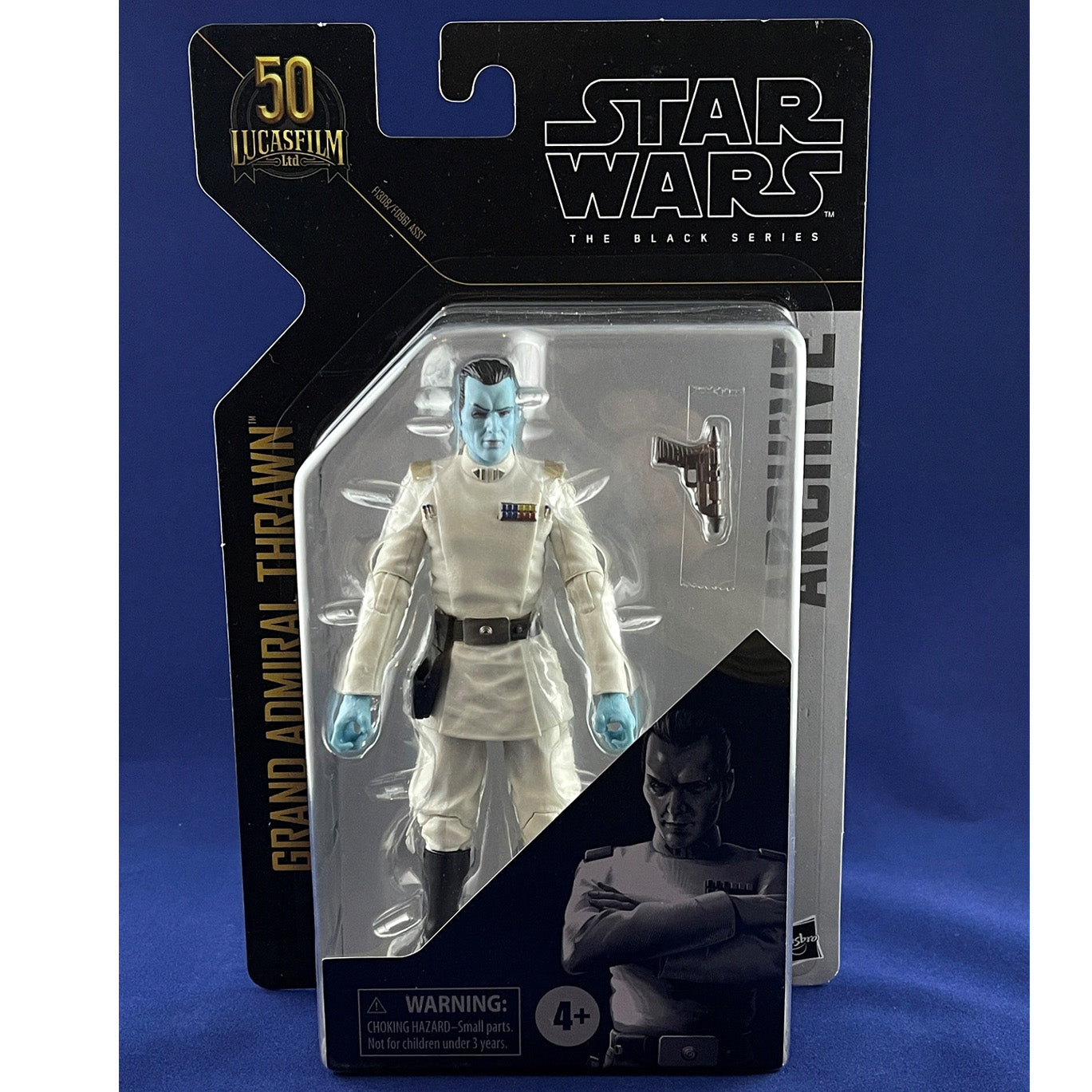 Star Wars The Black Series Archive Grand Admiral Thrawn 6-Inch Action Figure