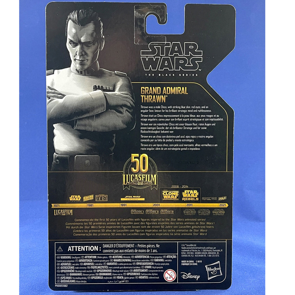 Star Wars The Black Series Archive Grand Admiral Thrawn 6-Inch Action Figure