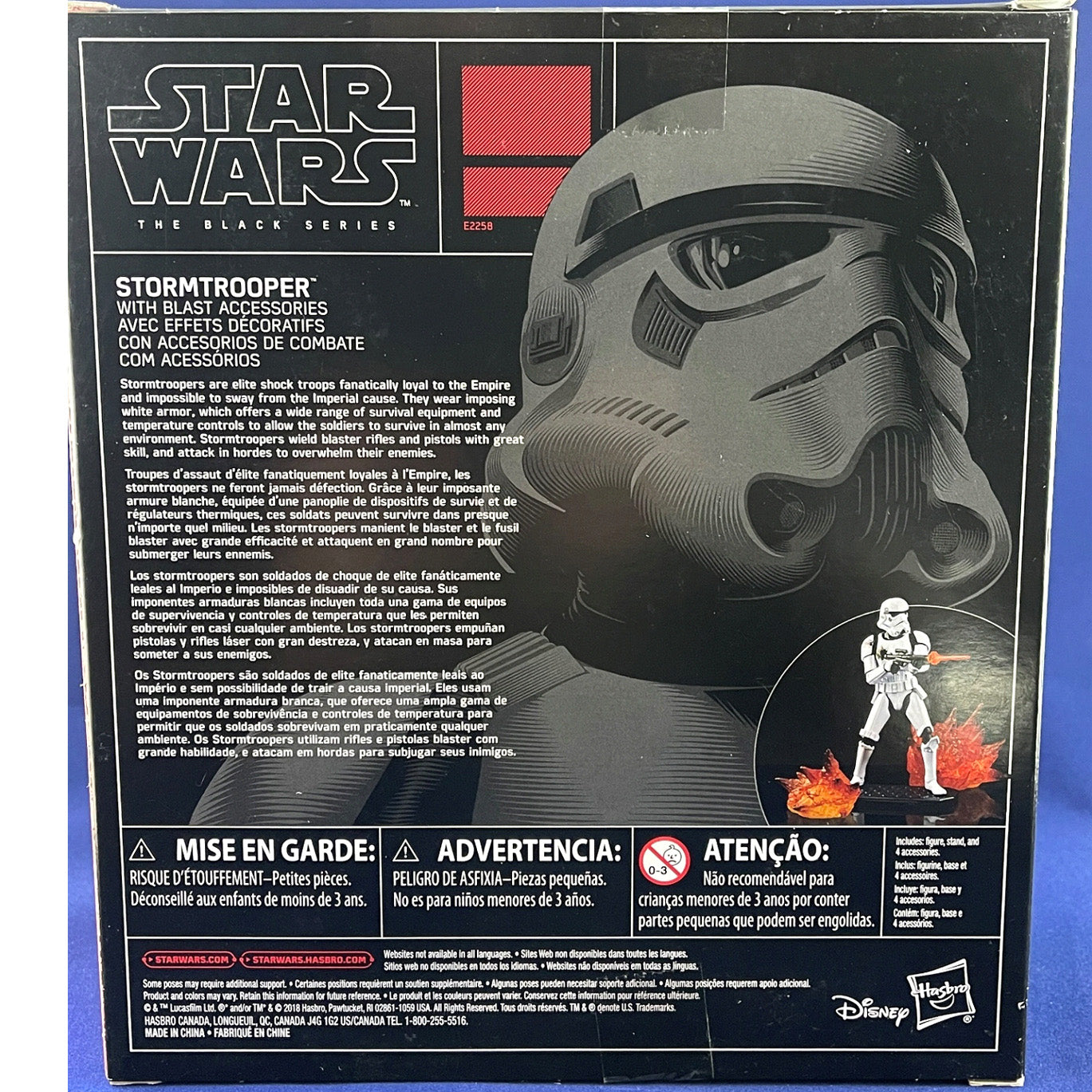 Star Wars The Black Series Stormtrooper with BLAST ACCESSORIES