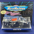 Star Wars Micro Machines space collection II.  Landspeeder, Jawa Sandcrawler, Millennium Falcon