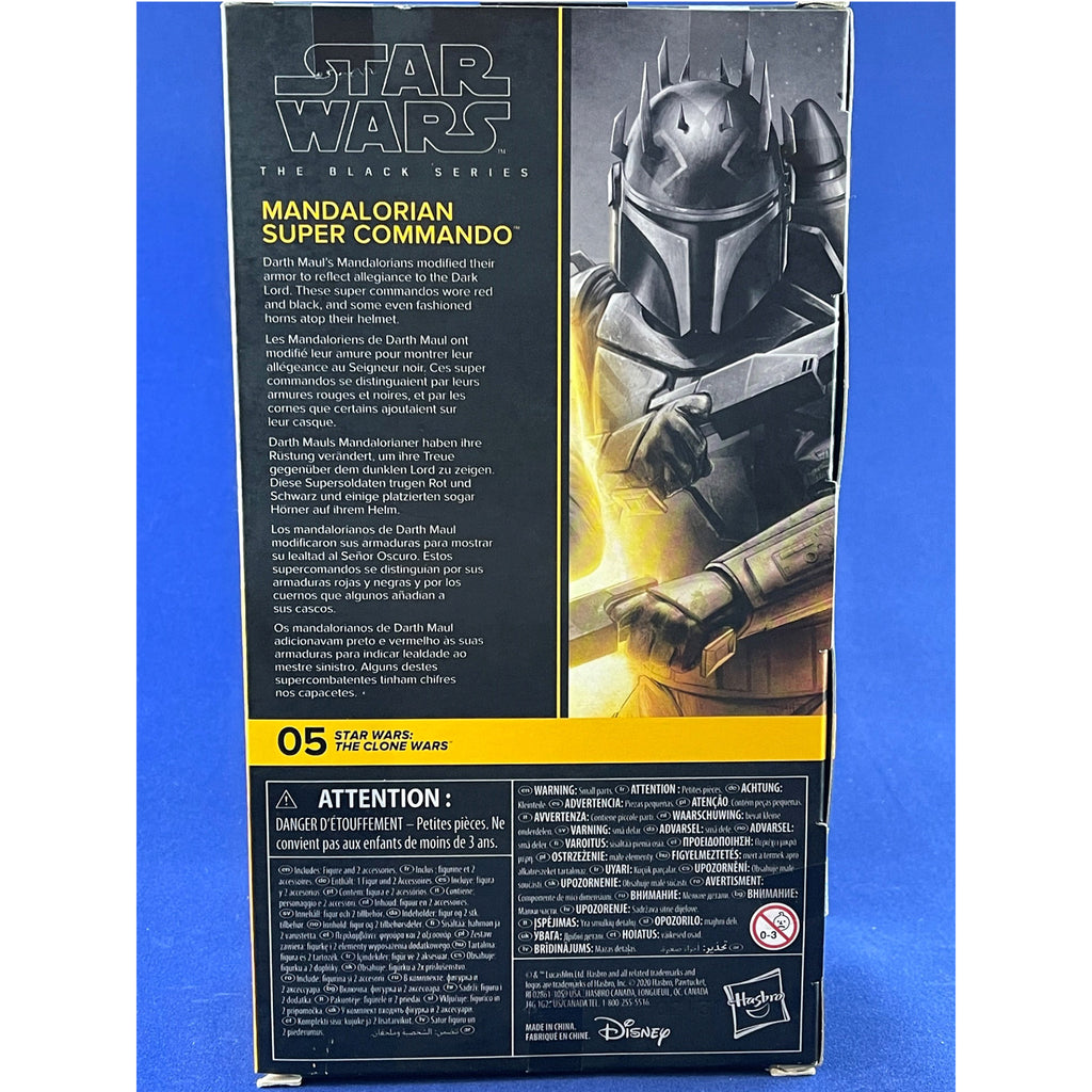 Star Wars The Black Series Mandalorian Super Commando