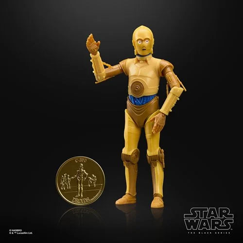 Star Wars The Black Series Droids See-Threepio (C-3PO) 6-Inch Action Figure