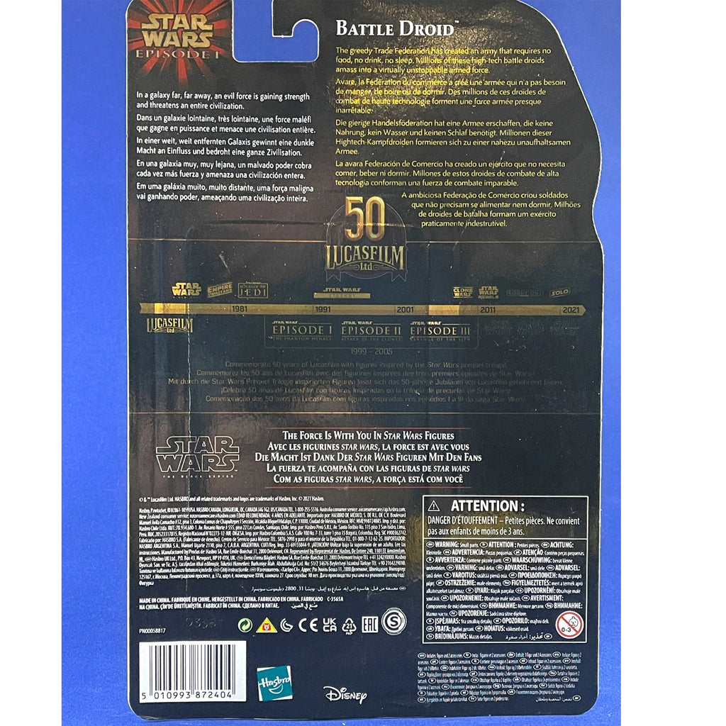 Star Wars The Black Series - Battle Droid Action Figure