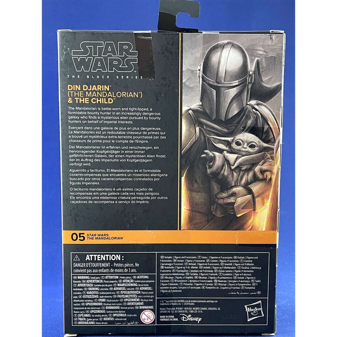 Star Wars The Black Series Din Djarin (the Mandalorian) and The Child