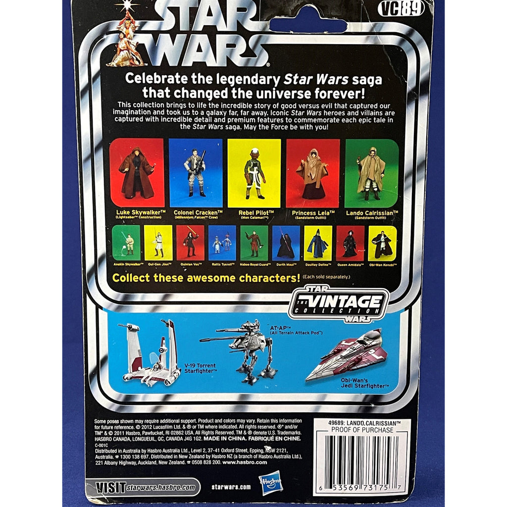 Star Wars The Vintage Collection Lando Calrissian (Sandstorm Outfit)
