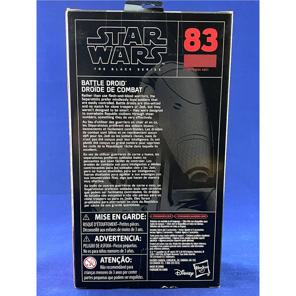 Star Wars The Black Series Battle Droid