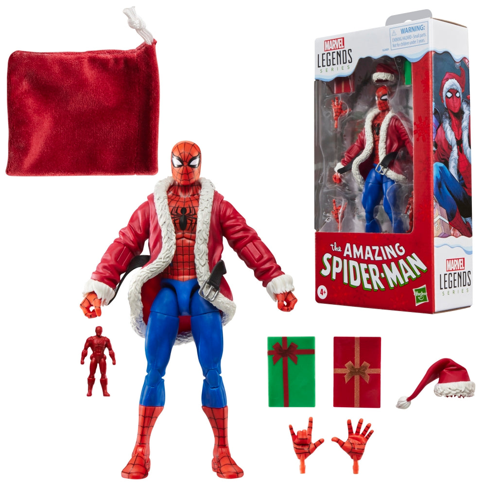 Marvel Legends Holiday Spider-Man 6 inch Action Figure