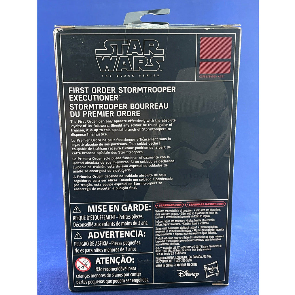 Star Wars The Black Series 3.75 inch First Order Stormtrooper Executioner