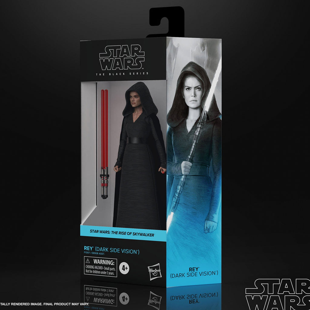 Star Wars The Black Series Rey (Dark Side Vision) 6-Inch Action Figure