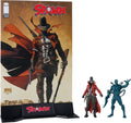 DC McFarlane Page Punchers Spawn's Gunslinger and Auger