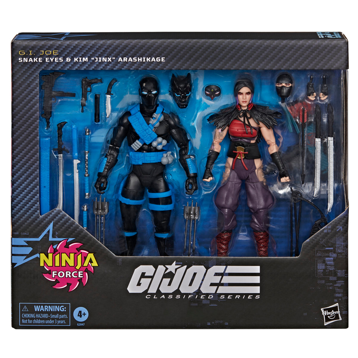 G.I. Joe Classified Series #223, Ninja Force Snake Eyes & Kim "Jinx" Arashikage Action Figure Set