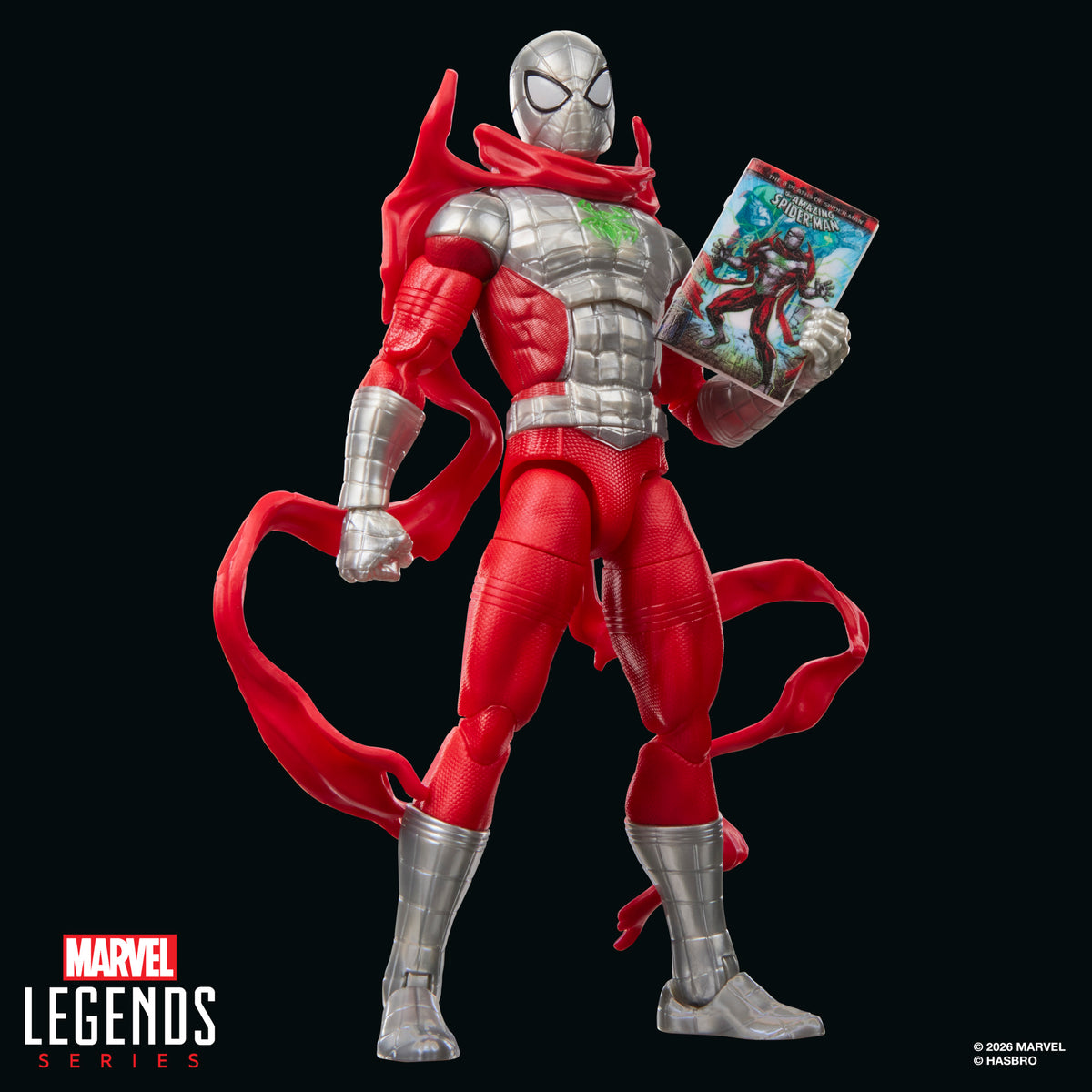 Marvel Legends Series Spider-Man (Doom Suit), Comics-Inspired Action Figure