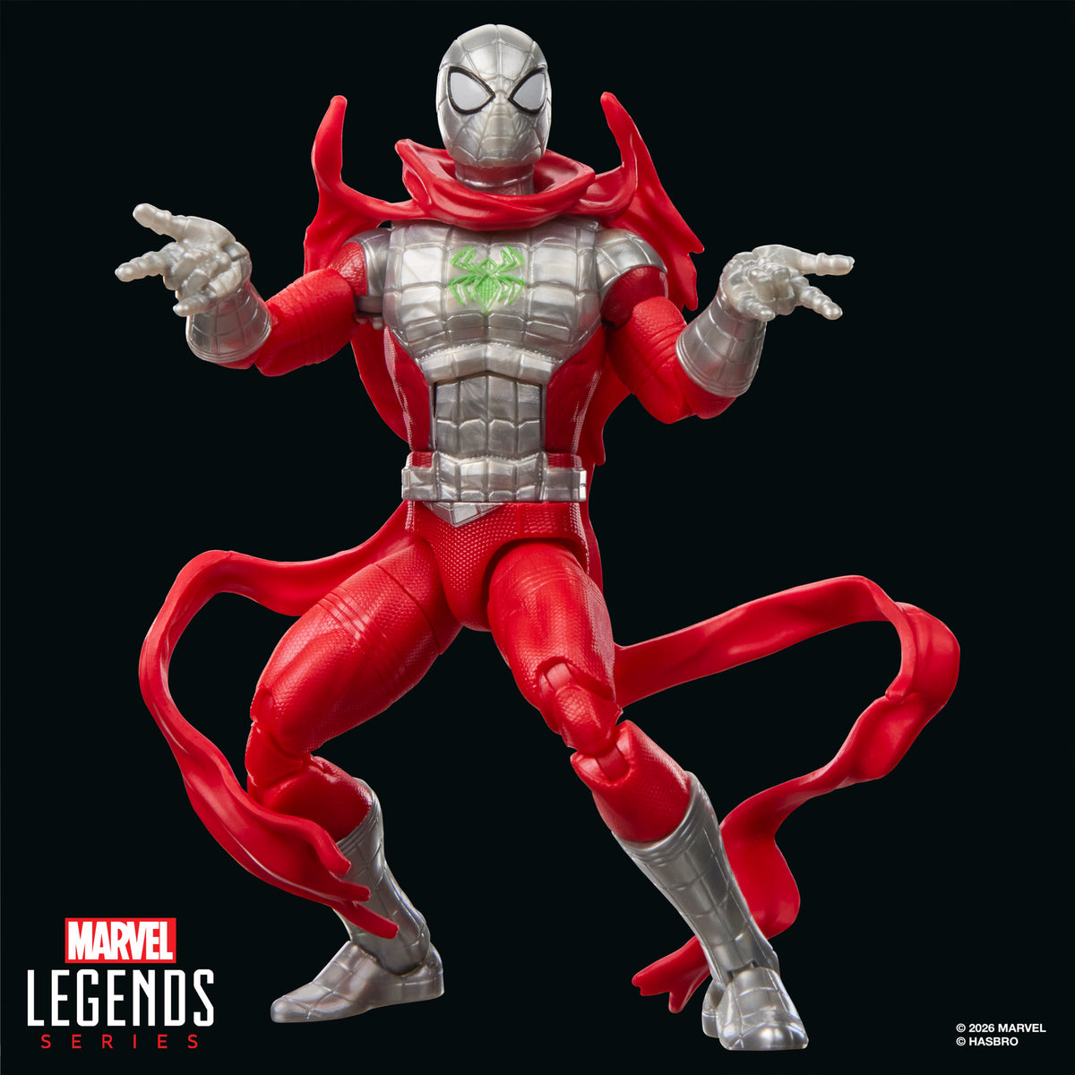 Marvel Legends Series Spider-Man (Doom Suit), Comics-Inspired Action Figure