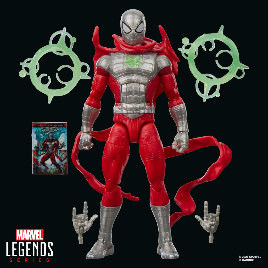 Marvel Legends Series Spider-Man (Doom Suit), Comics-Inspired Action Figure