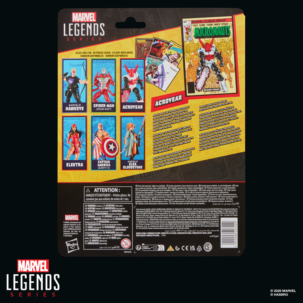 Marvel Legends Series Acroyear, Comics-Inspired Action Figure