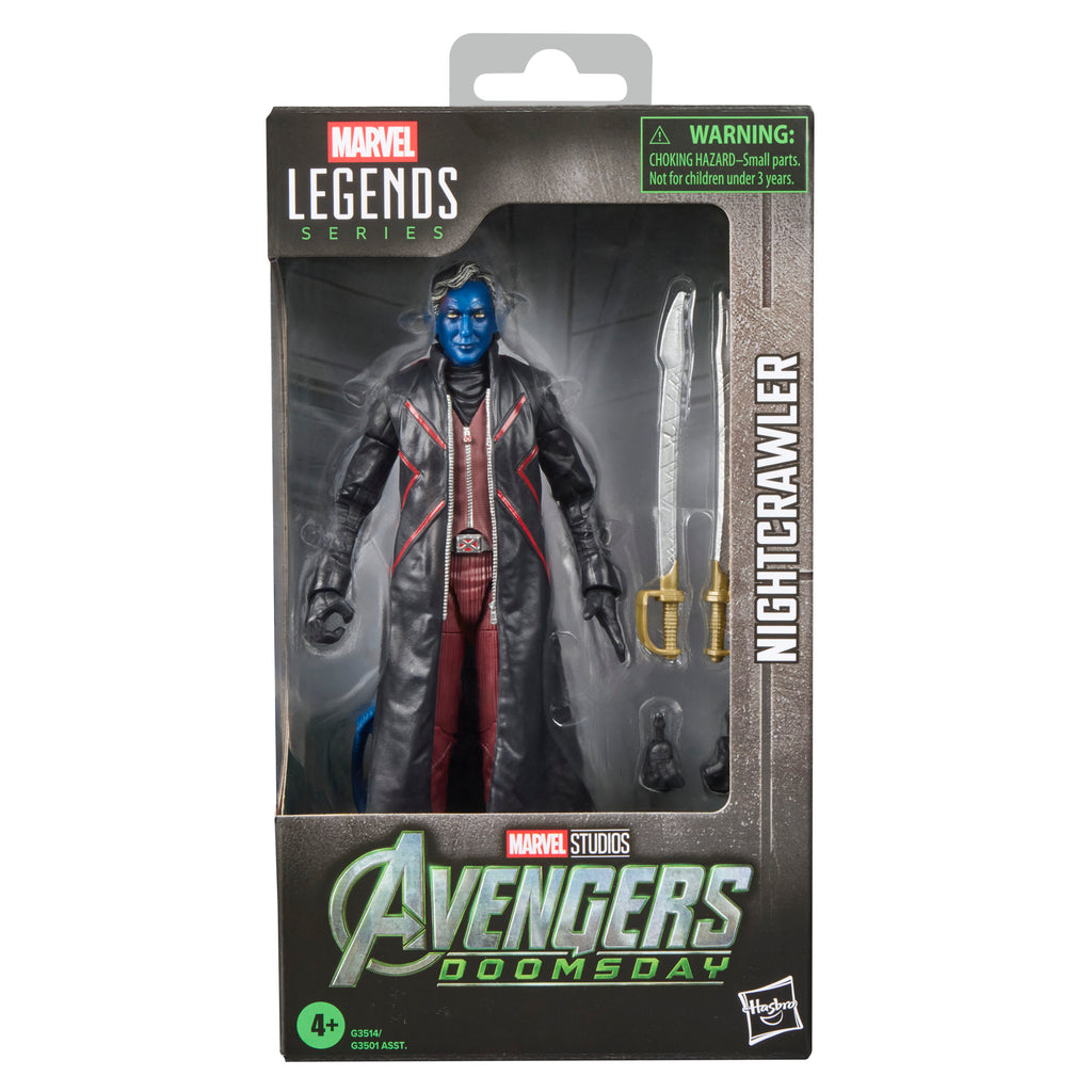 Marvel Legends Series Nightcrawler, Marvel Studios' Avengers: Doomsday 6" Action Figure
