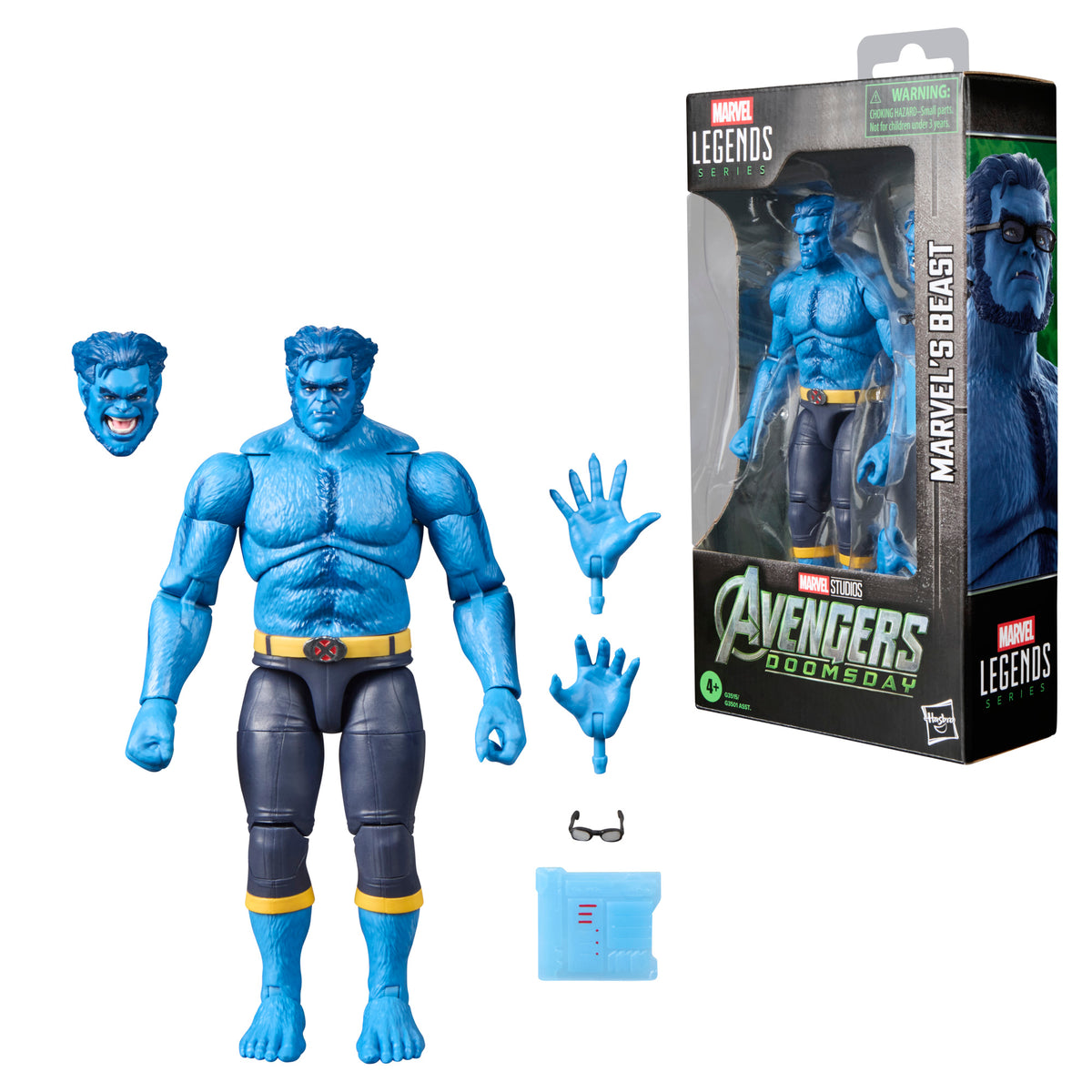 Marvel Legends Series Marvel's Beast, Marvel Studios' Avengers: Doomsday 6" Action Figure