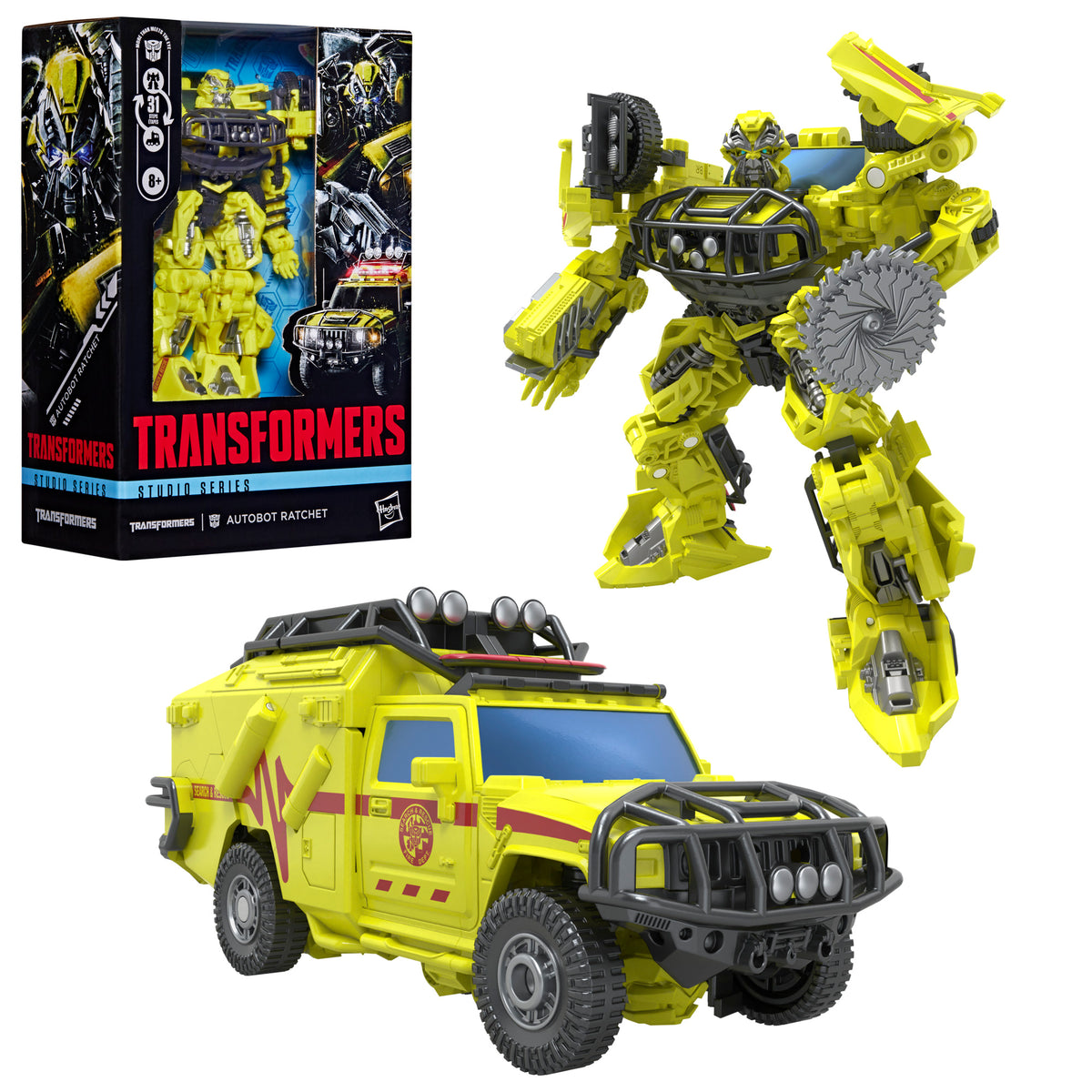 Transformers Studio Series Transformers Movie 1 Voyager Class Autobot Ratchet