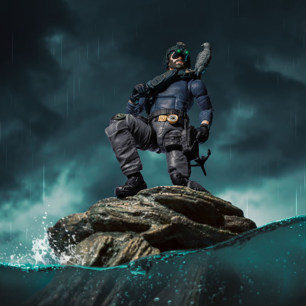 G.I. Joe Classified Series Shipwreck Action Figure & Althea Parrot
