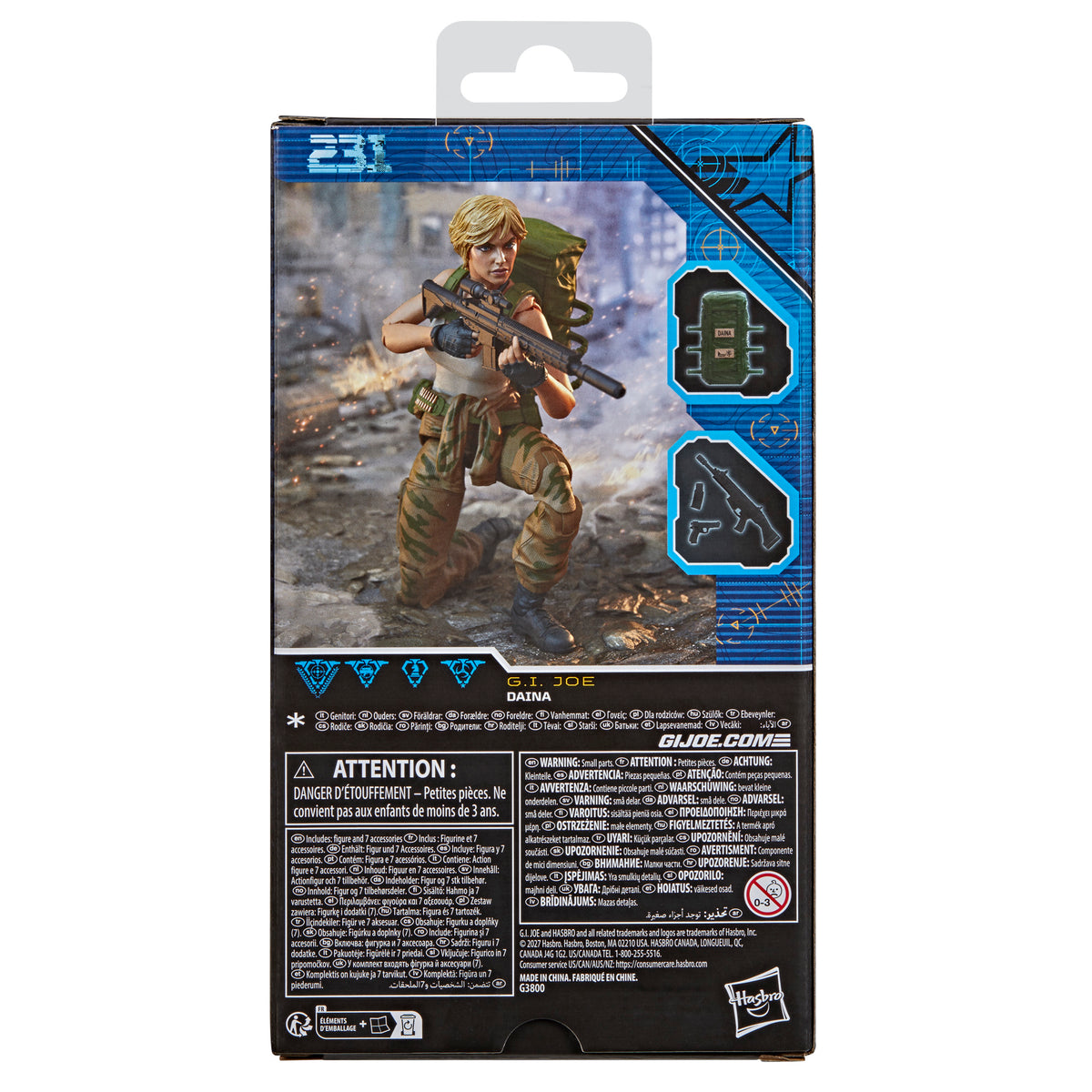 G.I. Joe Classified Series #231, Daina of the October Guard