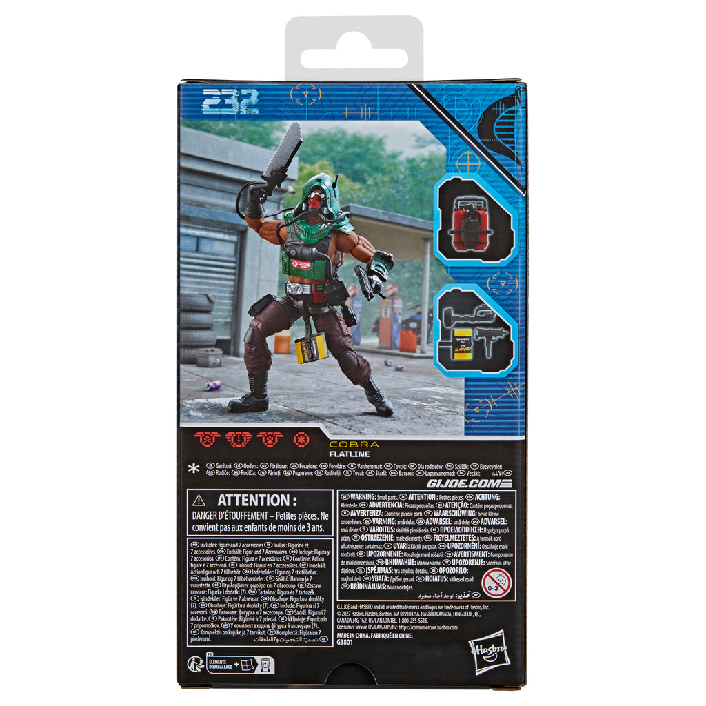 G.I. Joe Classified Series #232, Dreadnok Flatline