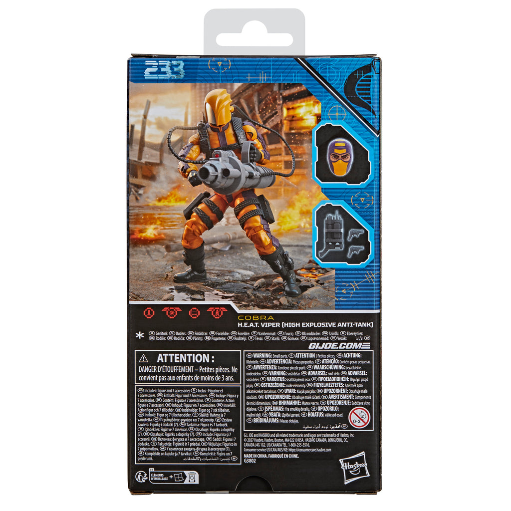 G.I. Joe Classified Series #253, H.E.A.T. Viper
