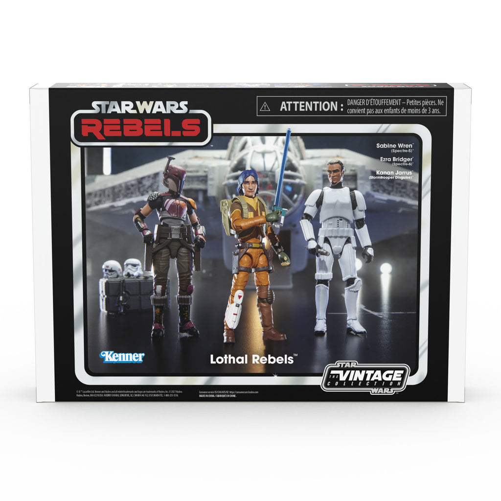 Star Wars The Vintage Collection Lothal Rebels 3-Pack