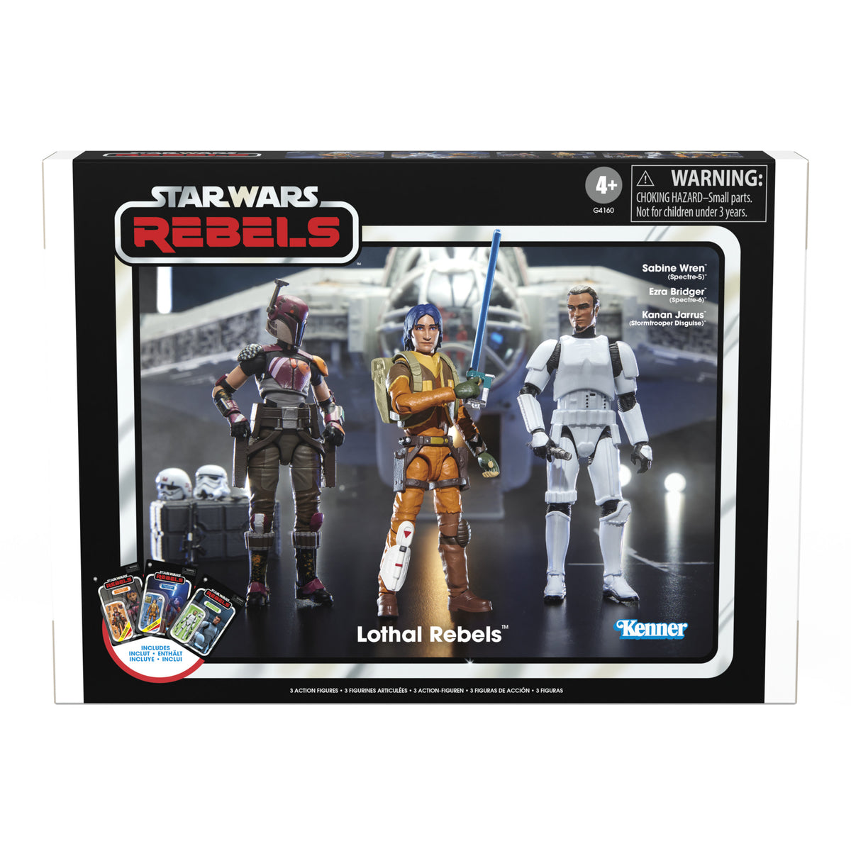 Star Wars The Vintage Collection Lothal Rebels 3-Pack