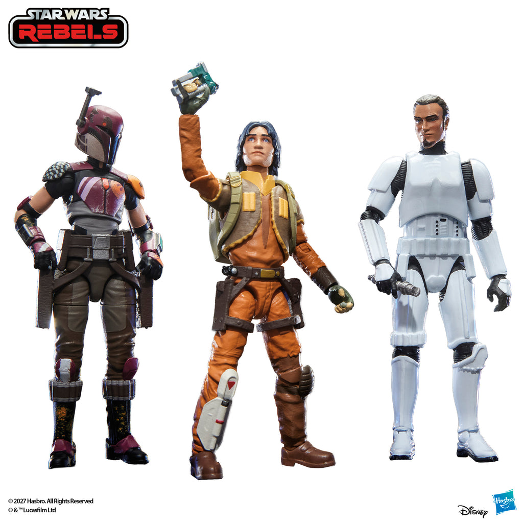 Star Wars The Vintage Collection Lothal Rebels 3-Pack