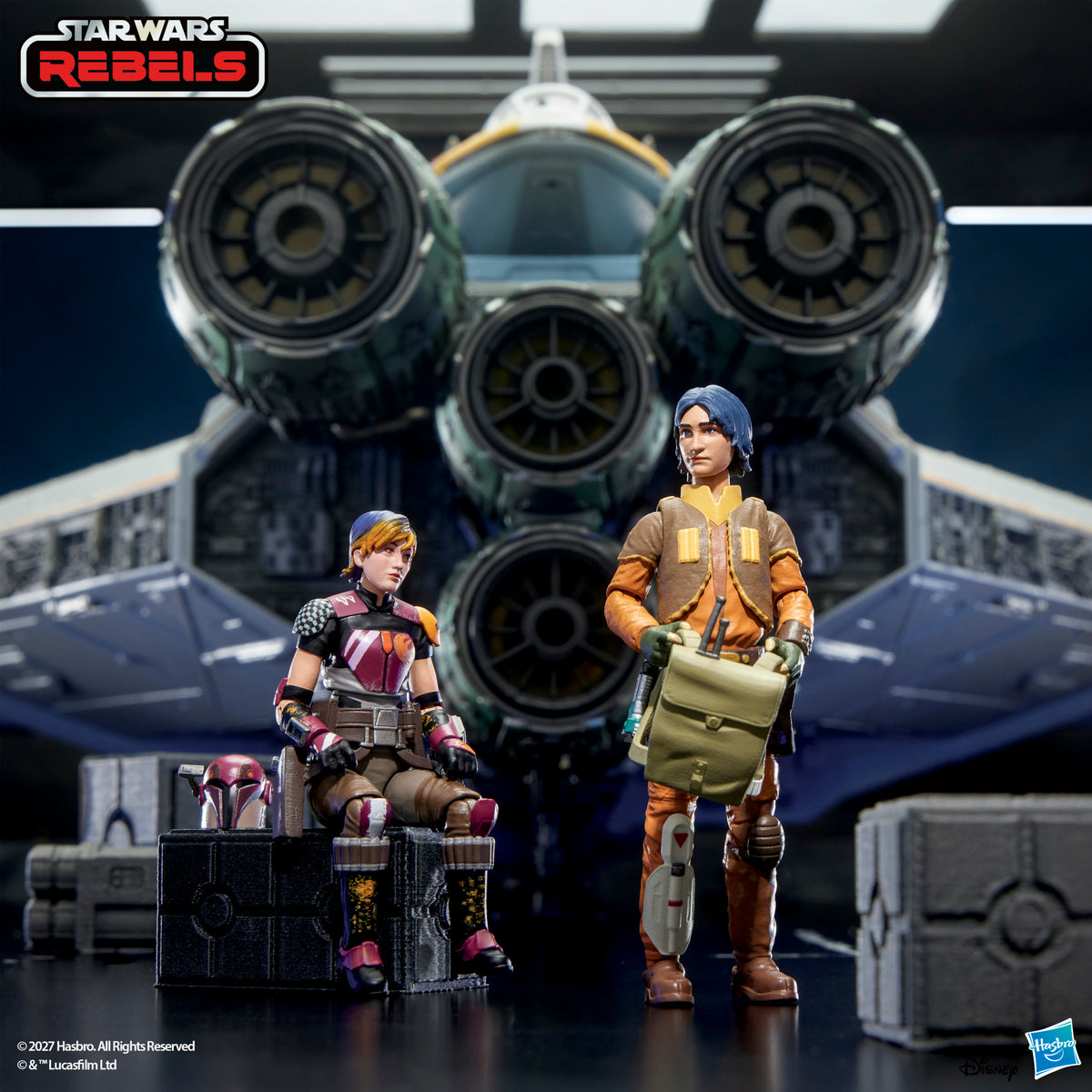 Star Wars The Vintage Collection Lothal Rebels 3-Pack
