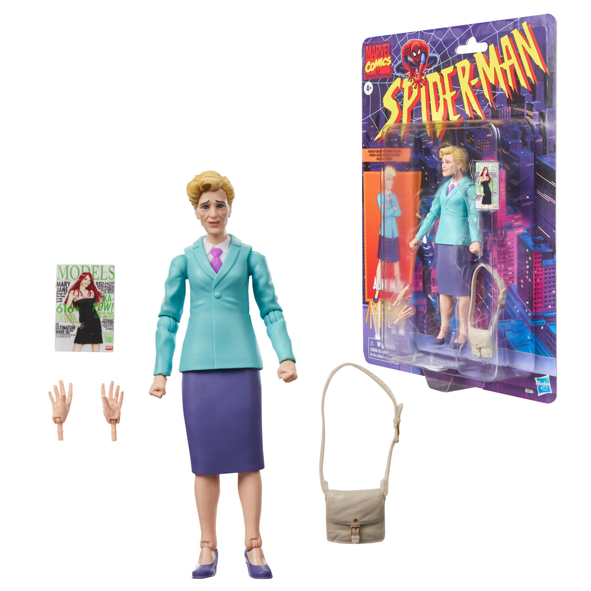Marvel Legends Aunt May 6 Inch Action Figure