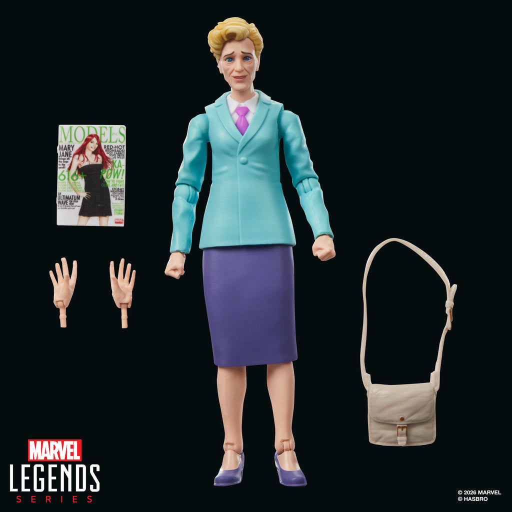 Marvel Legends Aunt May 6 Inch Action Figure