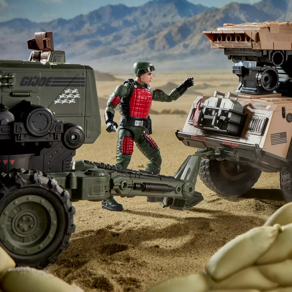 G.I. Joe Classified Series #213, James "Grand Slam" Barney & H.A.L. (Heavy Artillery Laser)