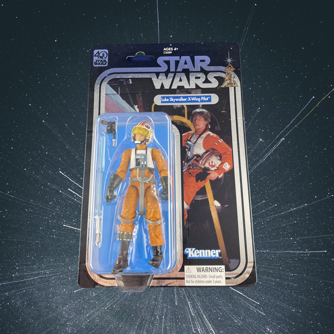Star Wars The Black Series 40th Anniversary Pilot Luke Skywalker