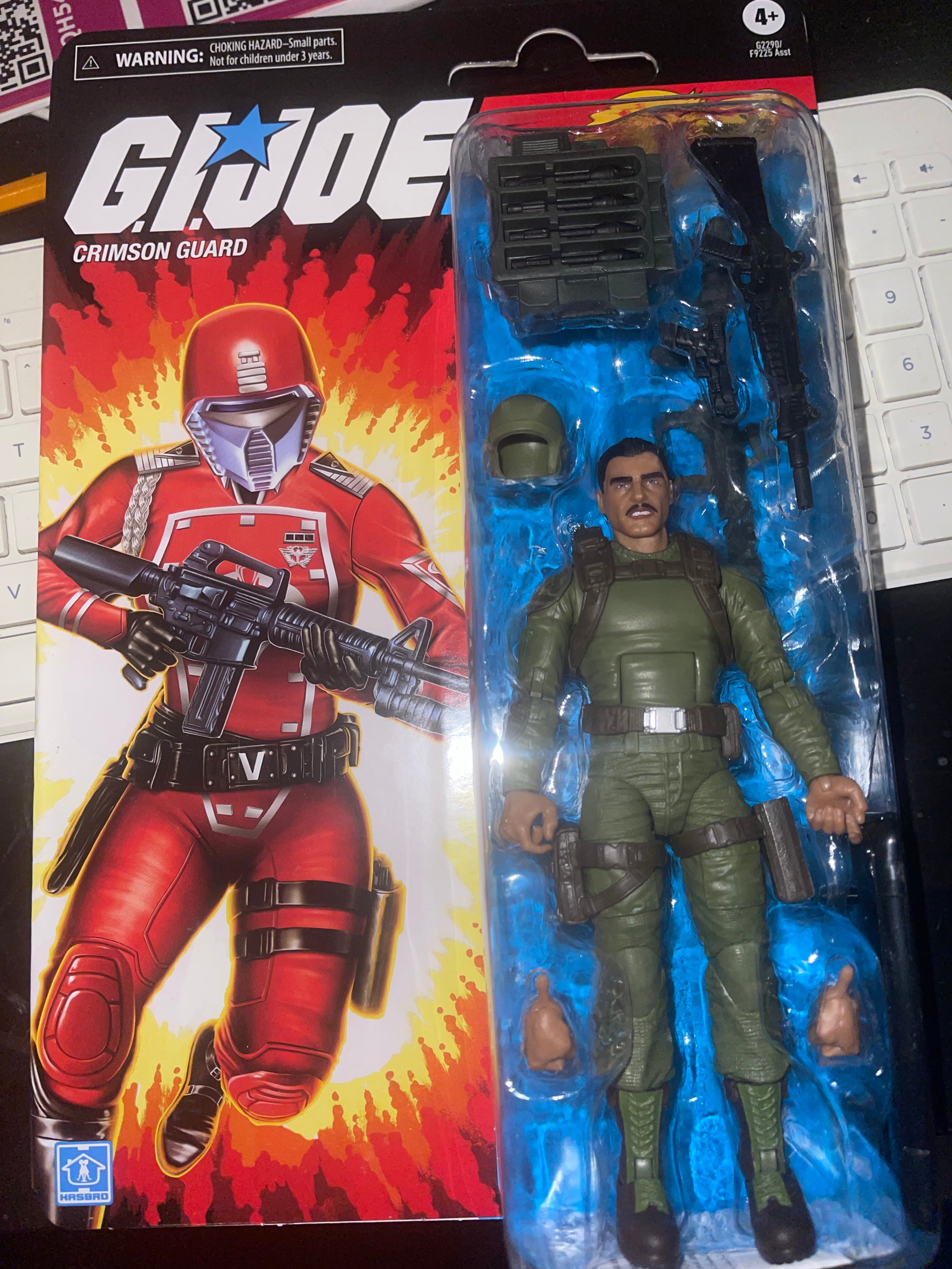 G.I. Joe Classified Series Retro Cardback Rafael Zap Melendez 6-Inch Action Figure