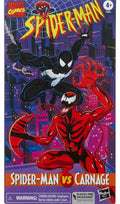 Marvel Legends Animated Series Black Suit Spider-Man vs Carnage 6 inch figure Two Pack