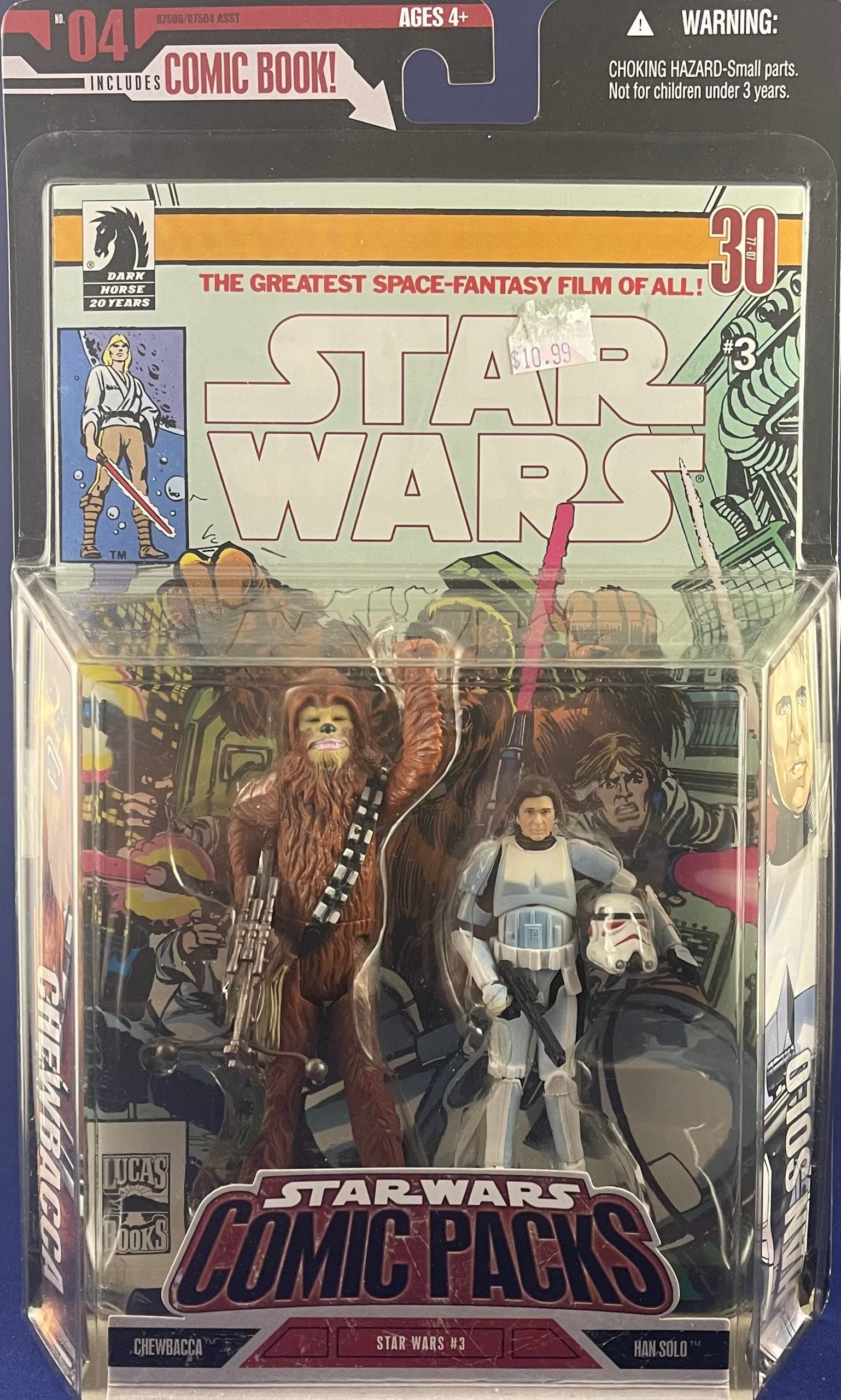 Star Wars Comic Pack #3 (Chewbacca and Han Solo)