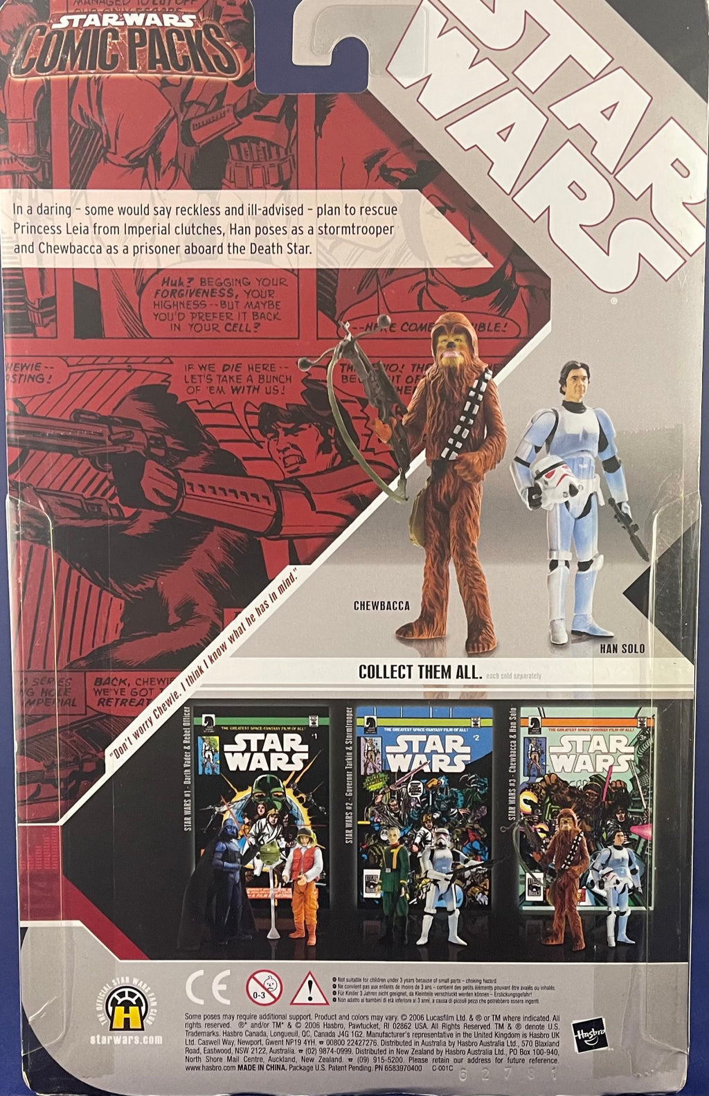 Star Wars Comic Pack #3 (Chewbacca and Han Solo)