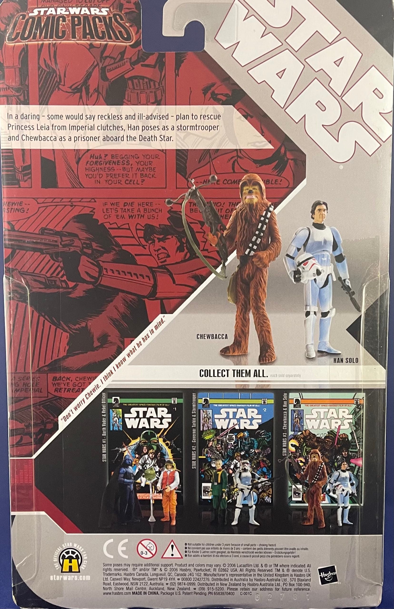 Star Wars Comic Pack #3 (Chewbacca and Han Solo)