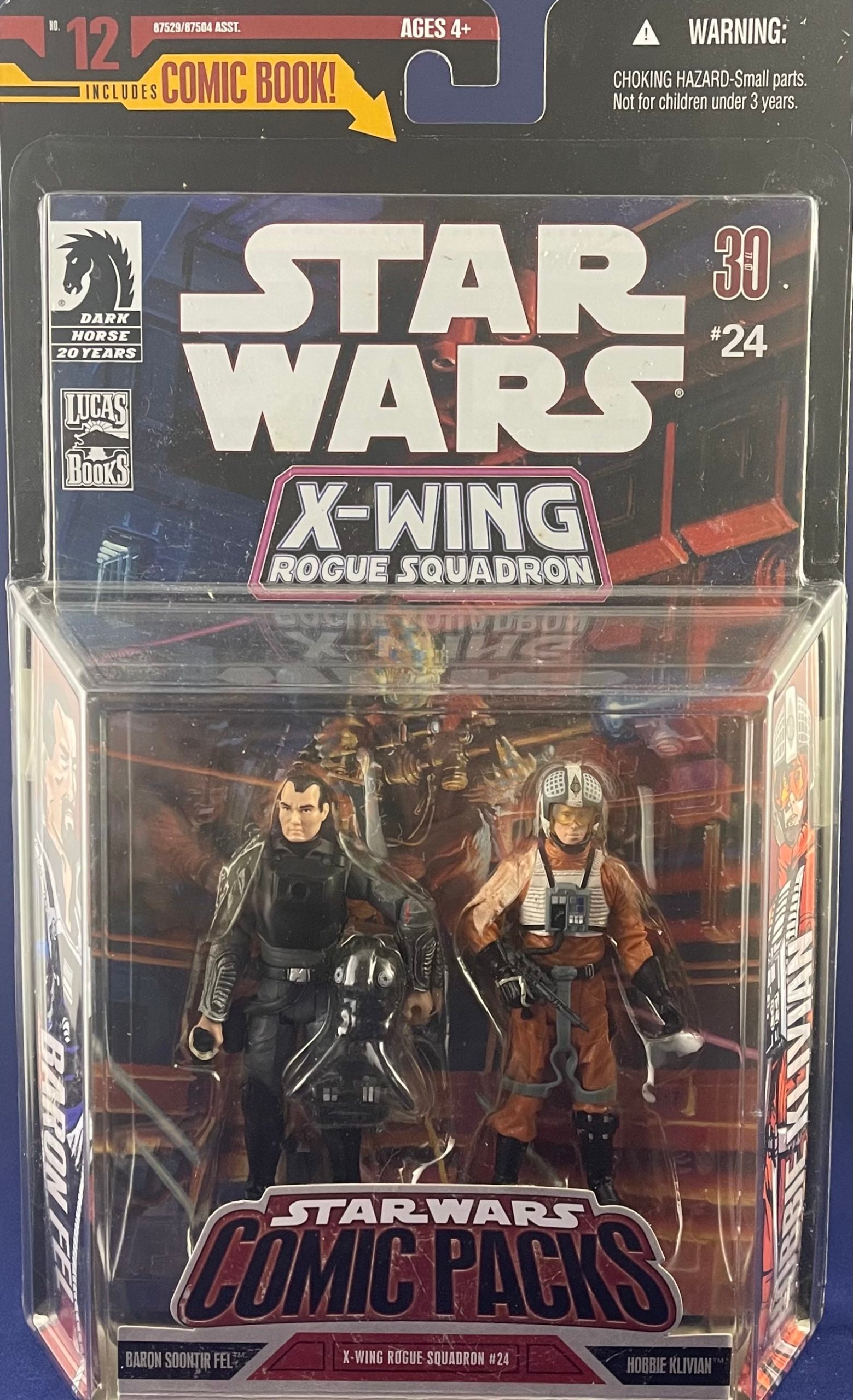 Star Wars Comic Pack #24 (Baron Soontir Fel and Hobbie Klivian)