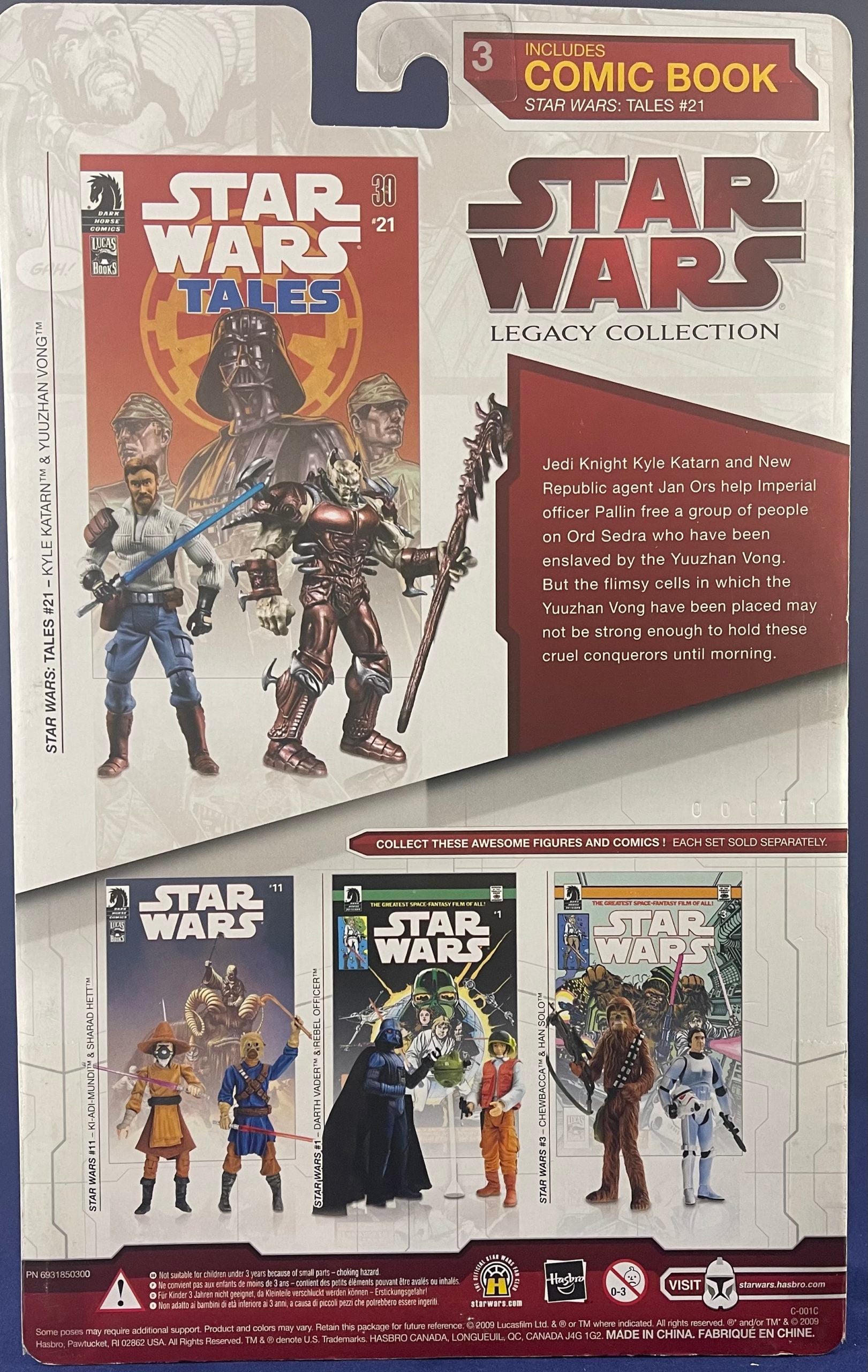 Star Wars Comic Pack #21 (Yuuzhan Vong and Kyle Katarn)