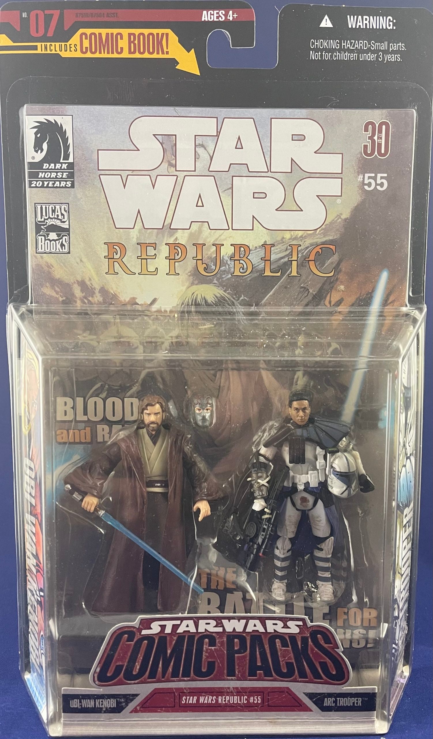 Star Wars Comic Pack #55 (Obi Wan Kenobi and Arc Trooper)