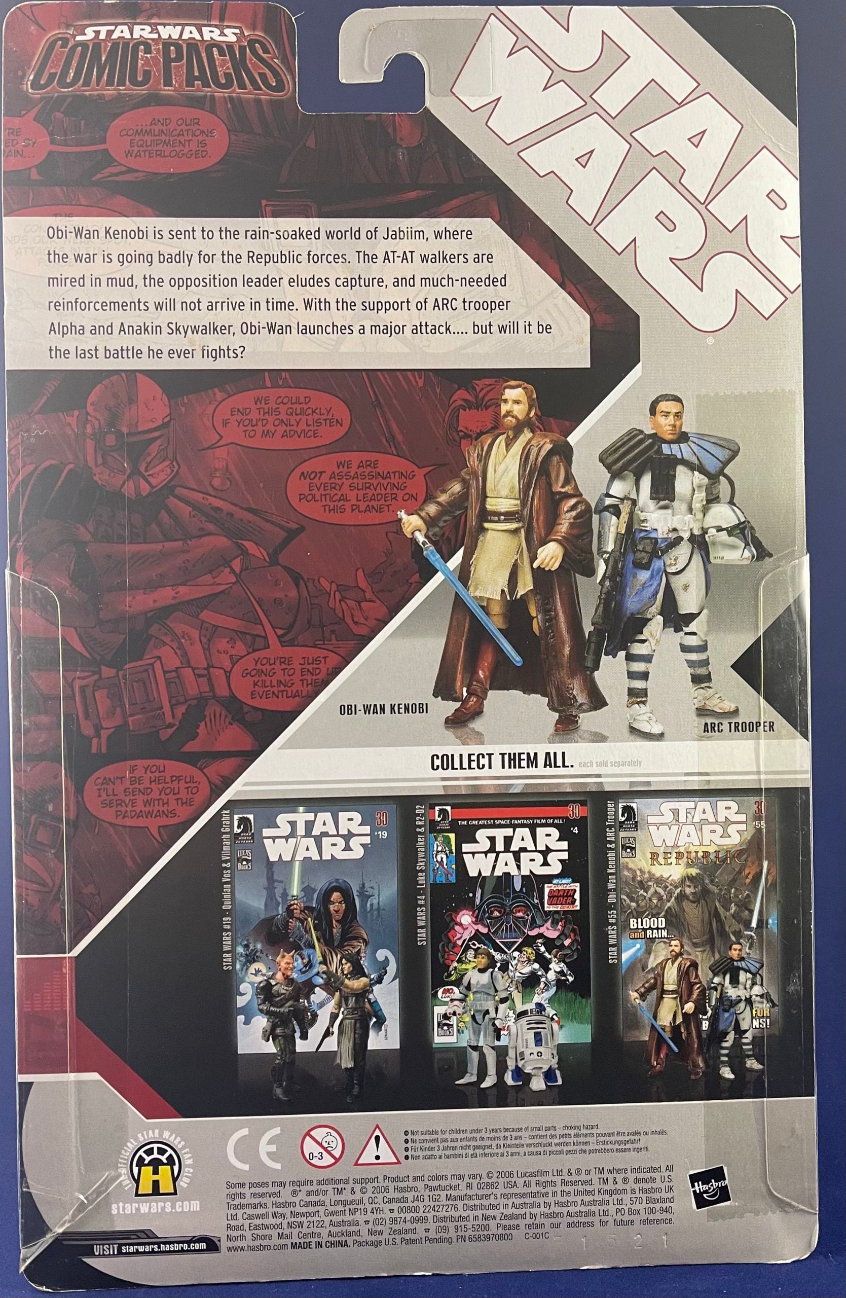 Star Wars Comic Pack #55 (Obi Wan Kenobi and Arc Trooper)