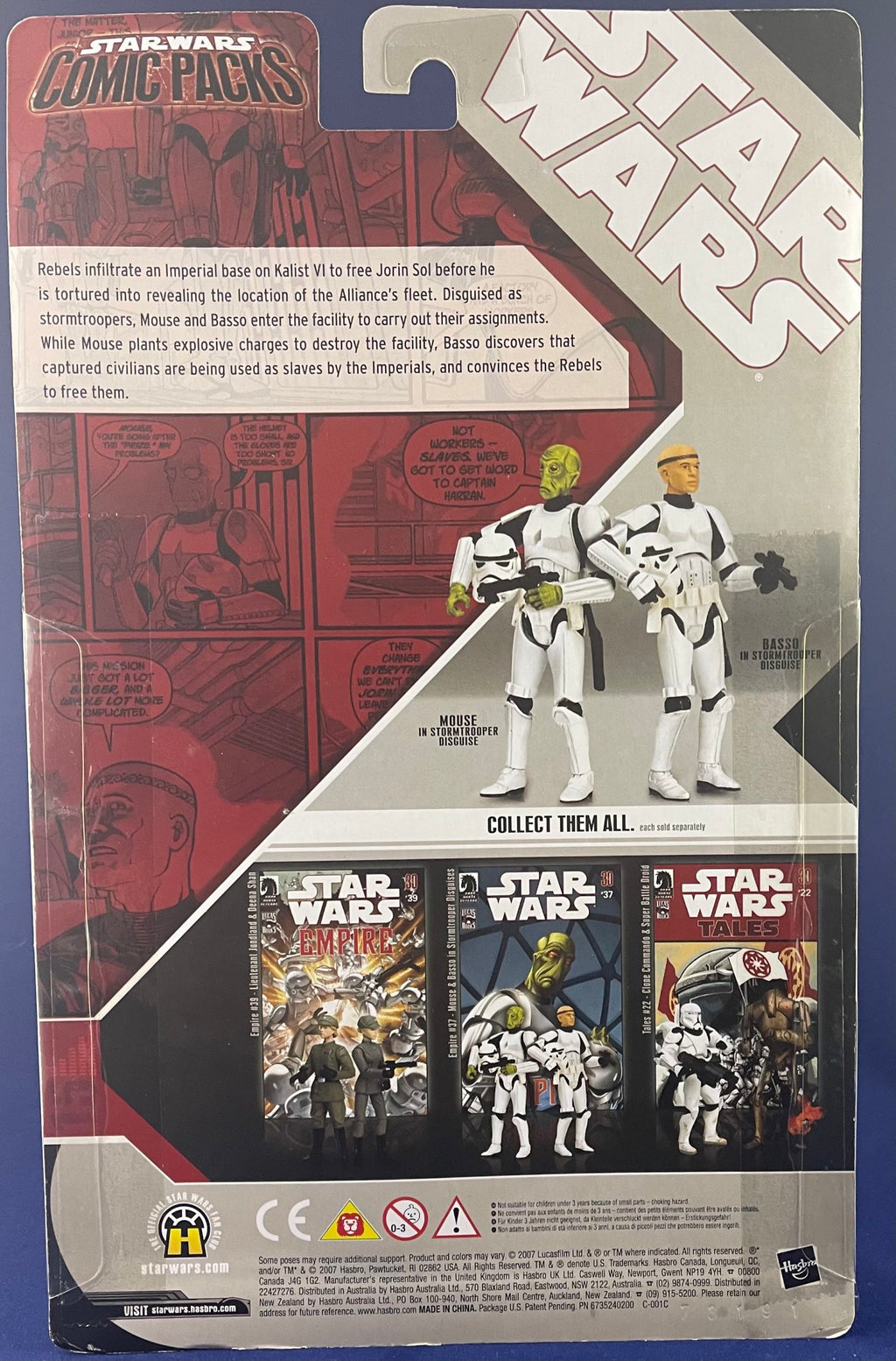 Star Wars Comic Pack #37 (Mouse and Basso)