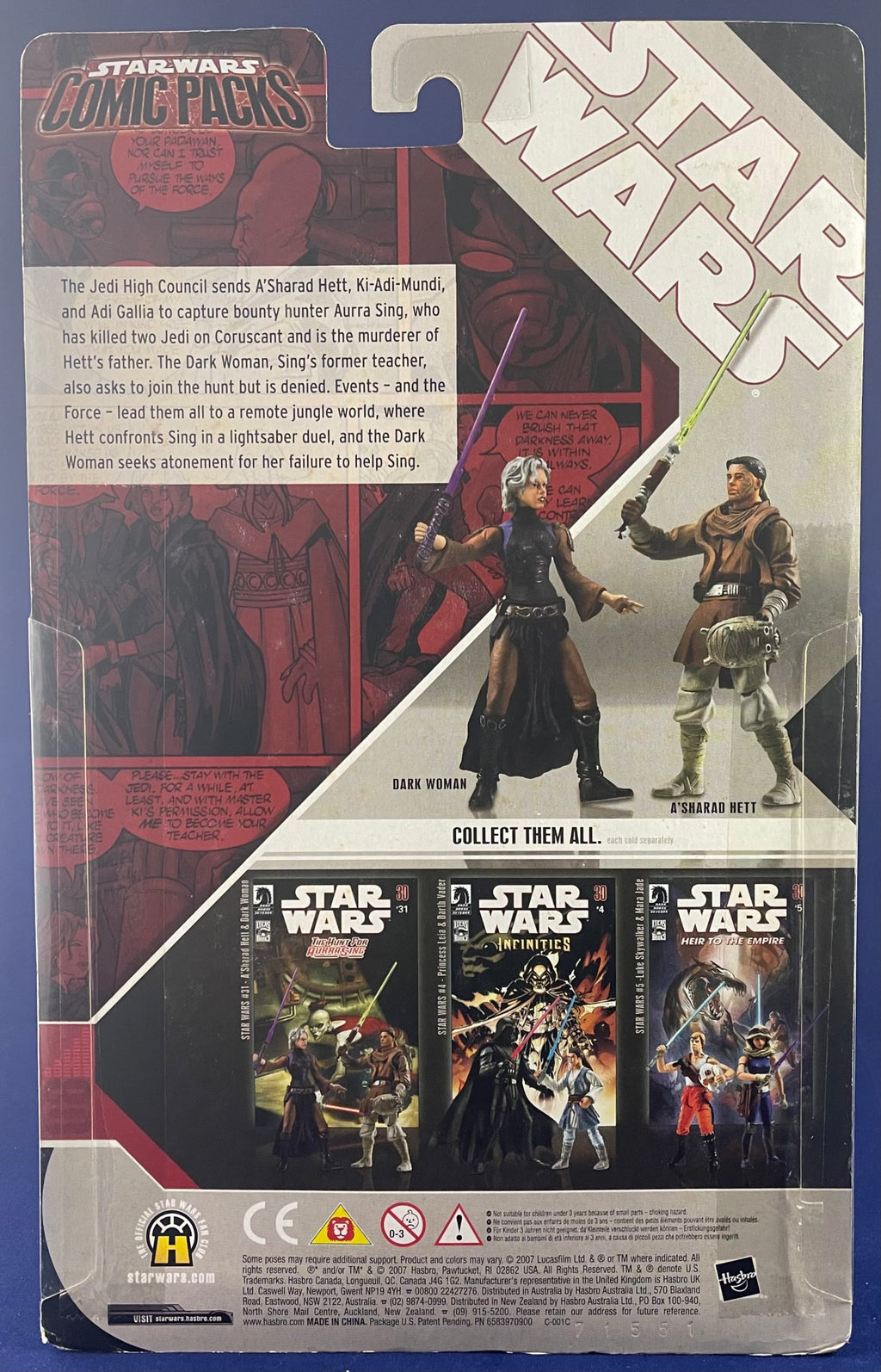 Star Wars Comic Pack #31 (A'Sharad Hett and Dark Woman)