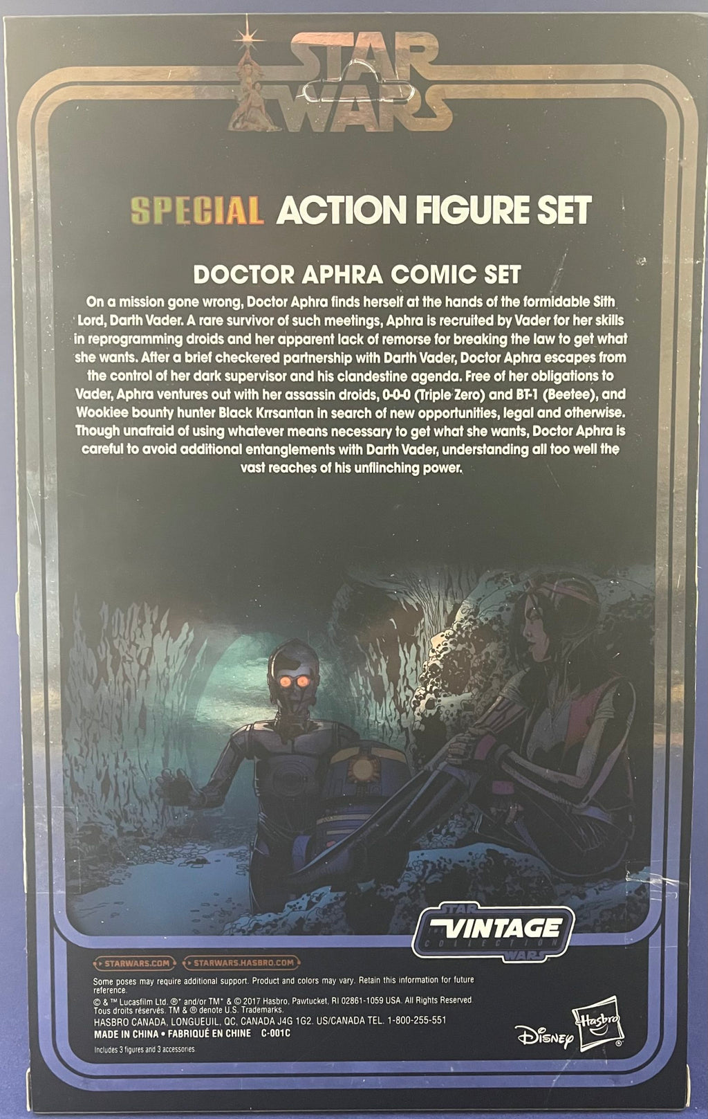 Star Wars Doctor Aphra Comic Special Action Figure Set